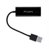 Sieťový adaptér Lanberg NC-0100-01 USB 2.0 na RJ45 100 Mbit, kábel 0,15 m