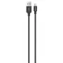 USB Micro-B kábel Devia Pheez Series 5V 2,4A 1 m — čierny