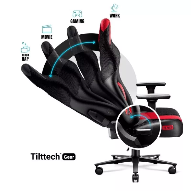 Diablo X-PLAYER 2.0. KING herná stolička Crimson Anthracite