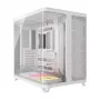 PC skriňa Corsair AIR 5400 LX-R RGB iCUE LINK Midi Tower biela — ATX/EATX/Micro-ATX/Mini-ITX, tvrdené sklo, 1×3,5 palca + 2×2,5 palca pozície, podpora 120 mm ventilátorov