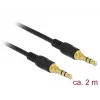 Audio kábel 3,5 mm DeLOCK 85549 2 m čierny