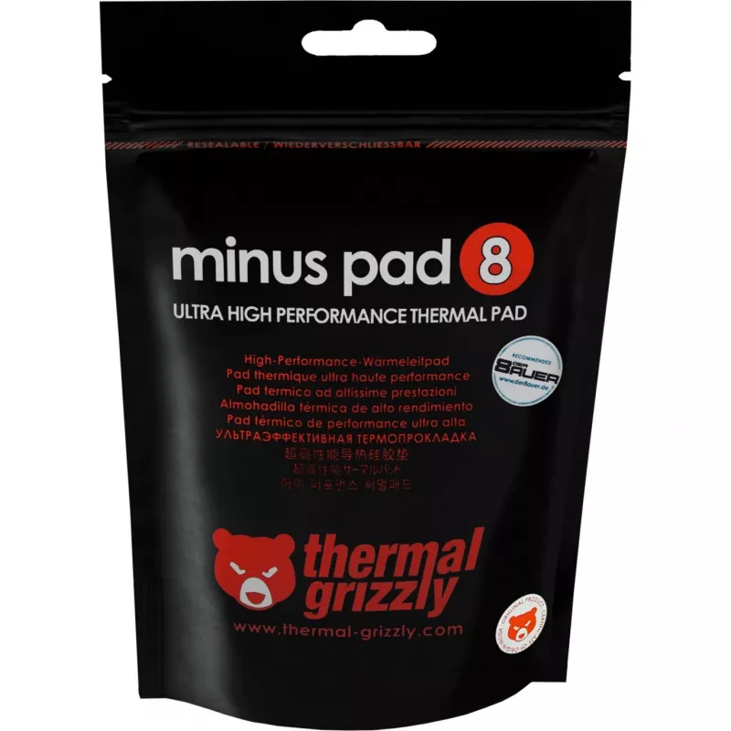 Termálna podložka Thermal Grizzly Minus Pad 8