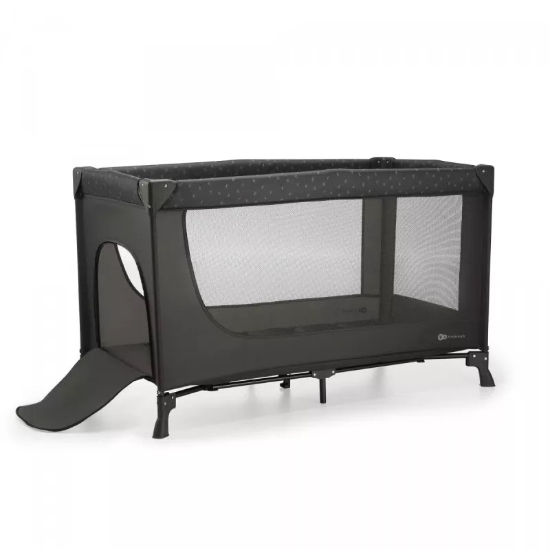 KinderKraft cestovná postieľka JOY LIGHT GREY