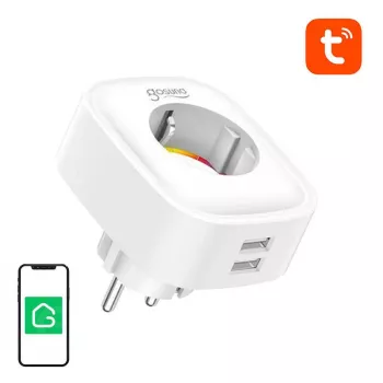 Smart zásuvka WiFi Gosund SP112 2xUSB, 16A, Tuya