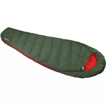 Spací vak Mumia Pak 1000 ECO (tmavozelená/červená)