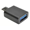 Eaton Tripp Lite Series USB 3.1 Gen 1.5 adaptér USB-C na USB Type A M/F 5 Gbps Tablet Smartphone - USB adaptér - USB Type A (W) na 24 Pin USB-C (M) - USB 3.1 - čierna (U428-000-F)
