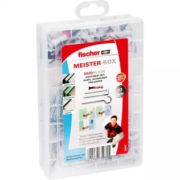 Fischer DUOBLADE 77 Master-Box sada kotiev na sadrokartón