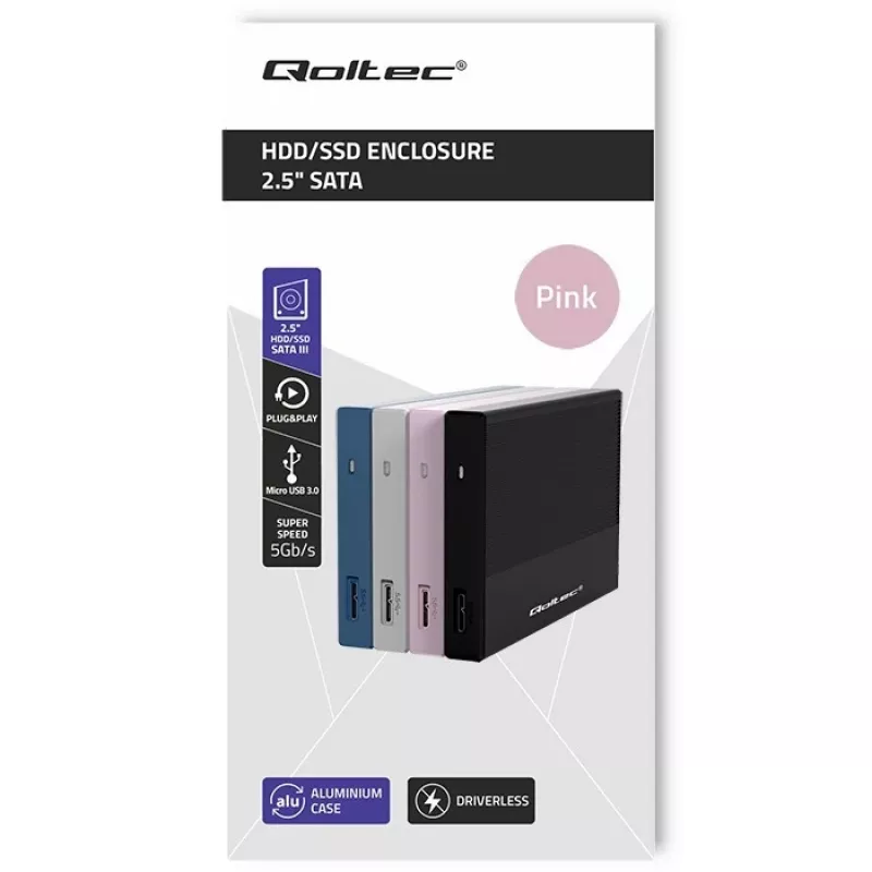 Puzdro pre SSD HDD 2,5