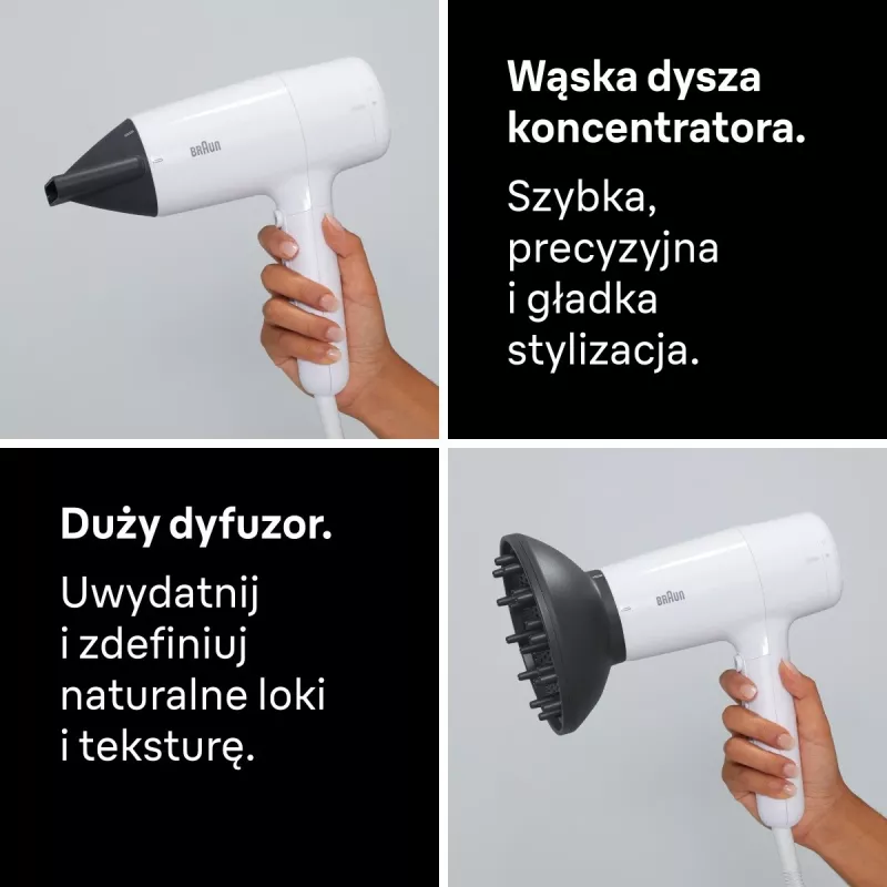 Fén Braun BRHD226E 2200W Ionic Technology ľahký