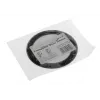 DEMCiflex protiprachový filter 80 mm, okrúhly – čierny/čierny