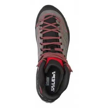 Salewa MTN Trainer Mid GTX pánske charcoal, sivá, červená