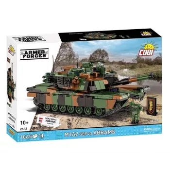 Stavebnica Cobi M1A2 SEPV3 Abrams model s 1 065 kockami