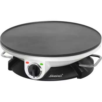 Steba CR 32 - platňa na crêpes - 1,2 kW - čierna/biela