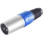 shiverpeaks BASIC-S BS55002-B XLR konektor, modrý
