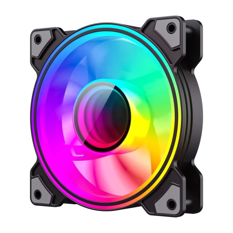 Gamemax | skriňový ventilátor | DUAL RING INFINITY | čierny