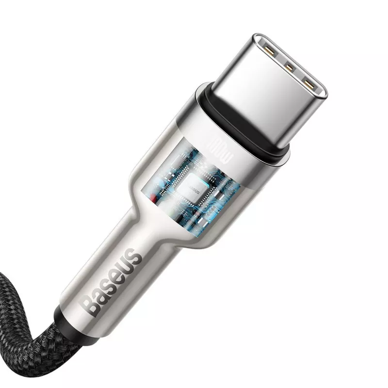 Kábel USB-C na USB-C Baseus CATJK-C01, USB 3.2 Gen 1, 1 m, čierny