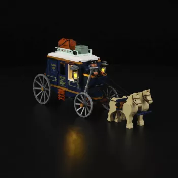 Treasure Stagecoach, stavebná hračka