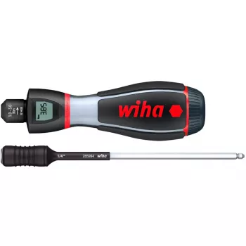 Ručný multibitový momentový skrutkovač Wiha 36888 — šírka 40 mm, dĺžka 134 mm, hmotnosť 373 g