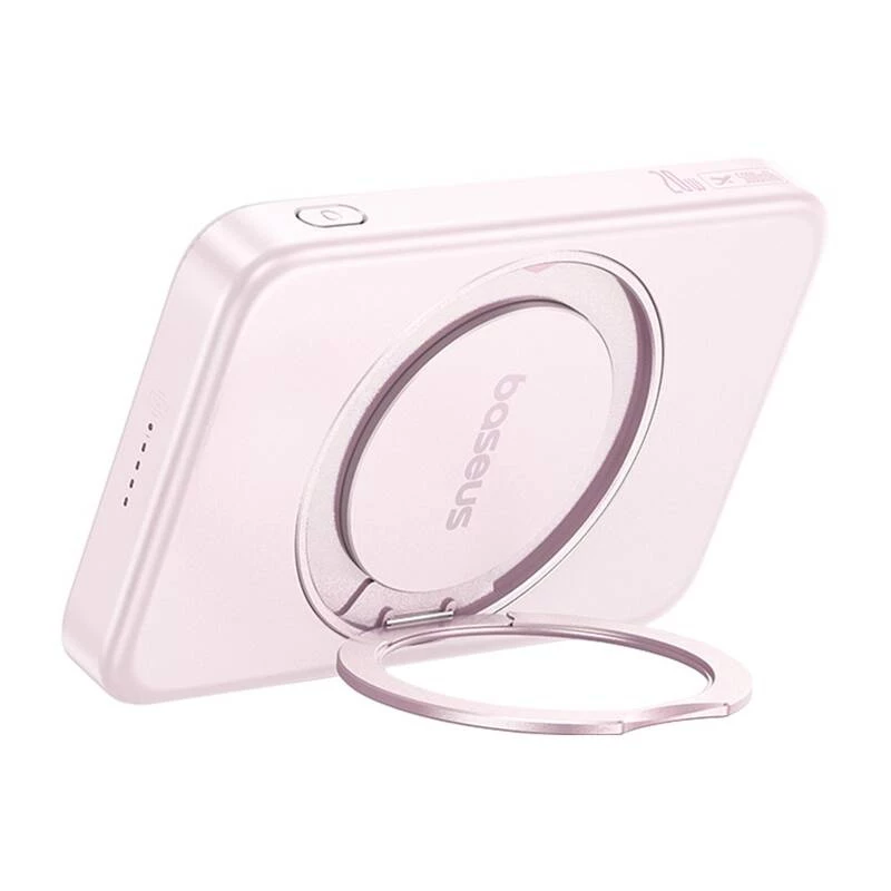 Powerbank Baseus PicoGo Qi2 5000mAh 20W ružová