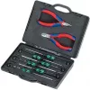Multifunkčné kliešte Knipex Knipex puzdro na elektronické kliešte červené