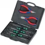 Multifunkčné kliešte Knipex Knipex puzdro na elektronické kliešte červené