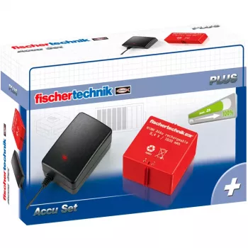 Nabíjačka batérií Fischertechnik 34969 NiMH 1500mAh 8,4V čierna červená