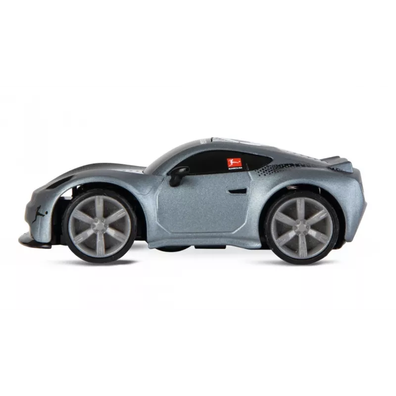 RC auto Bundesliga Mini RC 1:43 sivá
