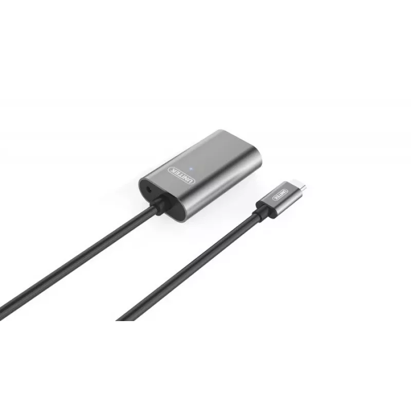 USB kábel UNITEK U305A 5m USB 3.2 Gen 1 USB C sivý
