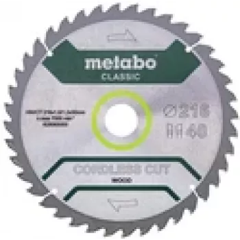 Kotúčový pílový list Metabo 628065000 21,6 cm vŕtanie 3 cm