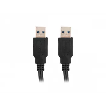 USB kábel -A M/M 3.0 0,5 m čierny