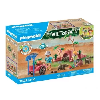 Wiltopia 71625 sada figúrok Wombat Shelter