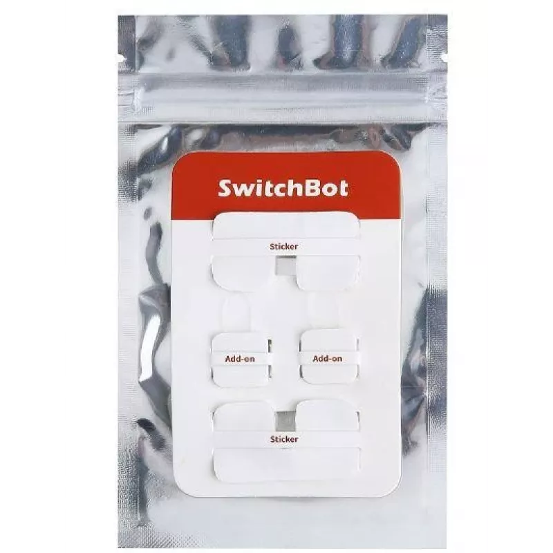 SwitchBot Add-On Sticker Wireless Control — Smart Home Add-On nálepka (ADD-ONSTICKER)