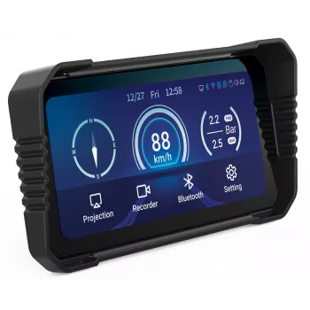 Autokamera Navitel MS850 DUAL — dvojkanálový motocyklový rekordér s Wi‑Fi