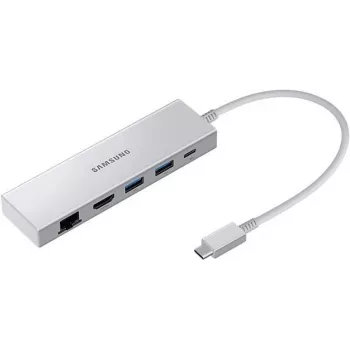Samsung EE-P5400 multiportový adaptér USB-C, strieborný