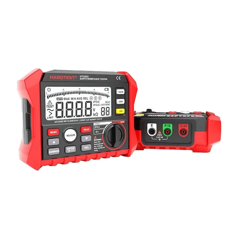 Habotest HT2302 digitálny tester odporu uzemnenia