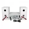 Home audio mikrosystém BLAUPUNKT MS16BT 15 W, CD/USB/MP3, Bluetooth, FM RDS, biela