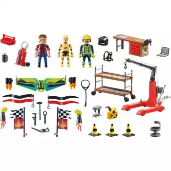 70834 Air Stuntshow servisná stanica, stavebná hračka