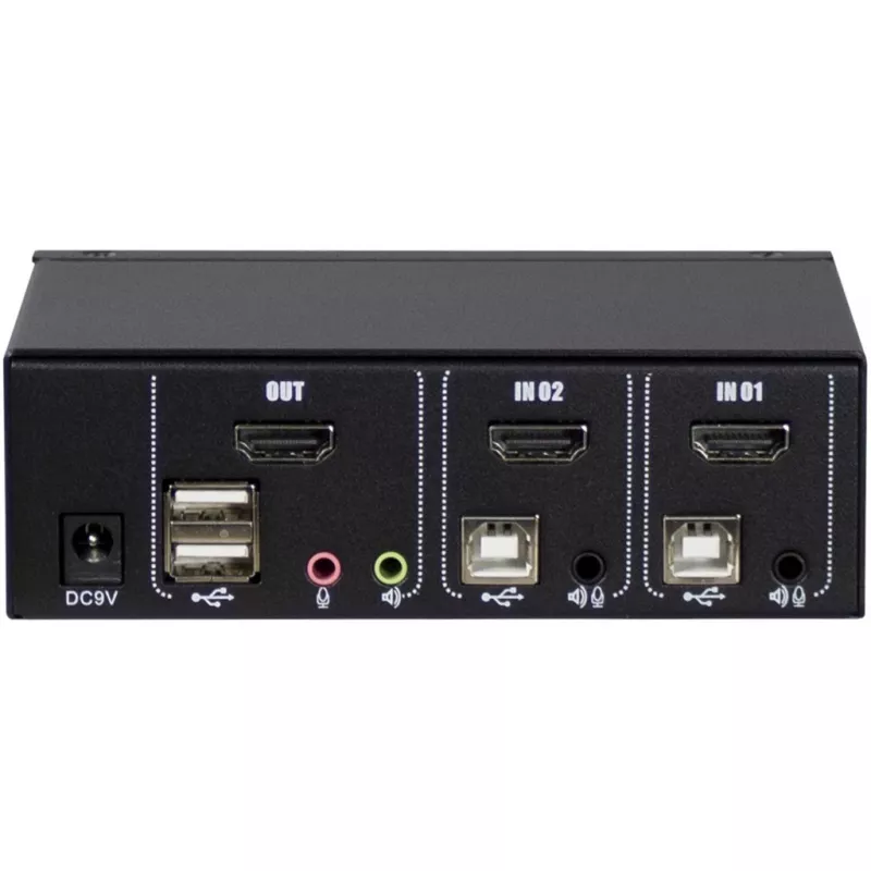 KVM prepínač Inter-Tech AS-21HA HDMI
