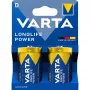 Batéria Varta LONGLIFE Power D — balenie 2 ks