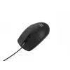 Káblová kancelárska myš NATEC Ruff Plus USB Type-A, pravácka, 1200 DPI, 3 tlačidlá, čierna