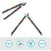 Gardena Vetvové nožnice TeleCut Pro L sivá/tyrkysová 65 cm - 90 cm (12041-88)
