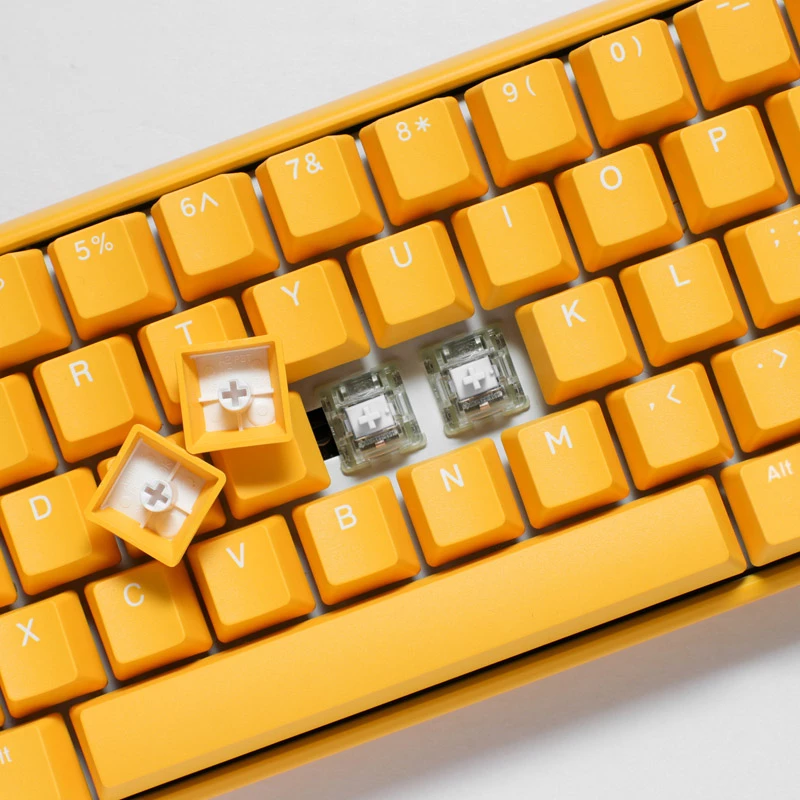 Ducky One 3 Yellow herná klávesnica RGB LED MX-Clear US