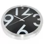 NXT hodiny 13803 Big Numbers, Ø35 cm, nástenné, čierna