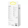 Kábel Baseus Dynamic USB na Lightning, 2,4 A, 2 m (fialová)