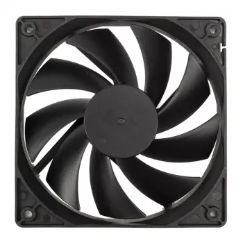 Ventilátor Akasa čierny 12cm AK-174BKT-B