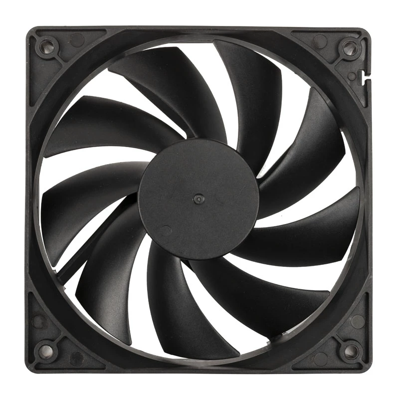 Ventilátor Akasa čierny 12cm AK-174BKT-B