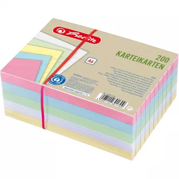 Kartotéčna karta Herlitz 50041145 viacfarebná