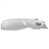 WEDO 78808 Safety-Cutter ALU univerzálny nôž, lichobežníková čepeľ, pružinová, automaticky sa zasúvajúca, 2 náhradné čepele, TÜV/GS, strieborný
