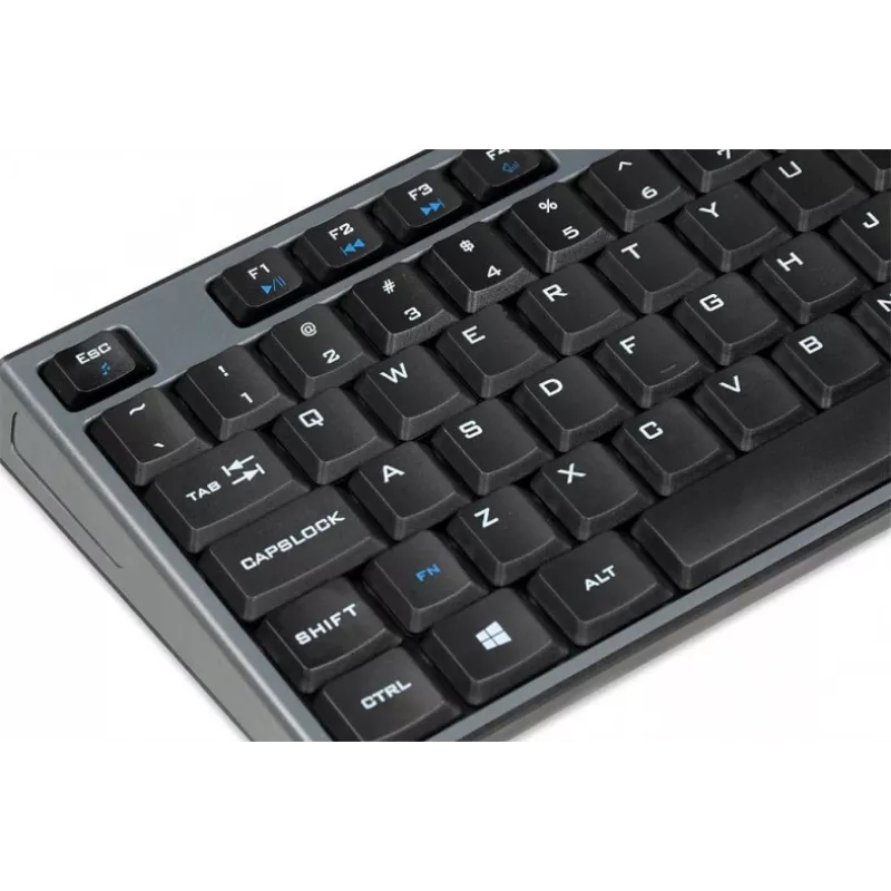 IBOX Desktop Kit Pro bezdrôtová súprava klávesnice a myši, QWERTY Full-Size 104 klávesov, 2,4 GHz, 1200 DPI, čierna