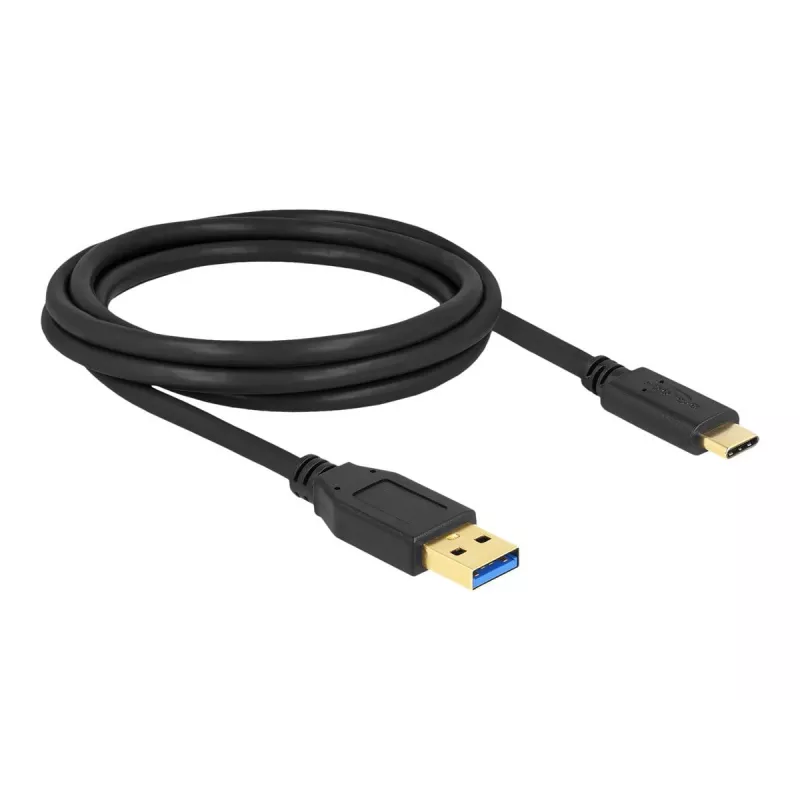 Kábel DeLOCK SuperSpeed USB (USB 3.2 Gen 2) Type-A na Type-C 2 m